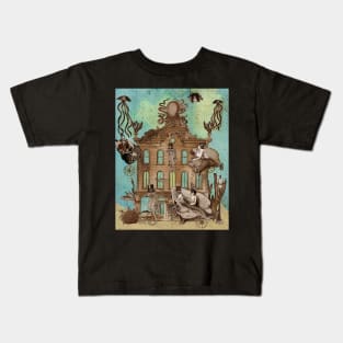 Deep Sea Sandcastle Hotel Kids T-Shirt